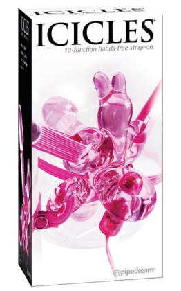 Icicles NO.34 stakleni gaćice masažer sa više vibracija PIPE293400-6